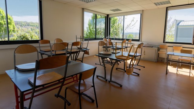 Une salle de cours